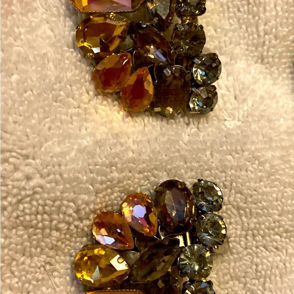 Stunning Bluette Rhinestone shoe clips - Picture 1 of 5